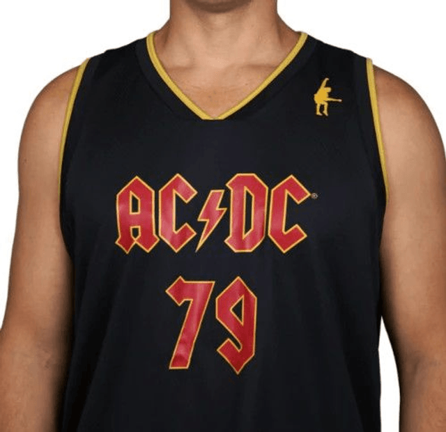 Highway To Hell, ACDC Basketball Jersey