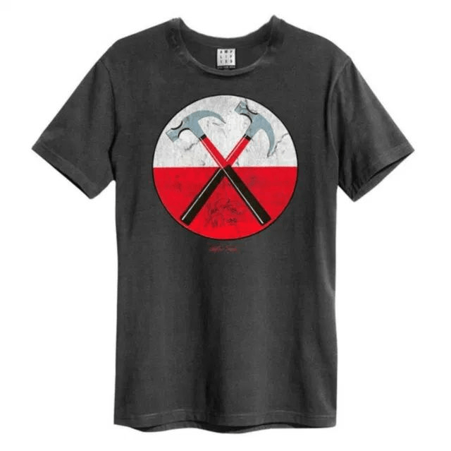 Pink Floyd Gerald Scarfe Amplified Vintage Charcoal T Shirt