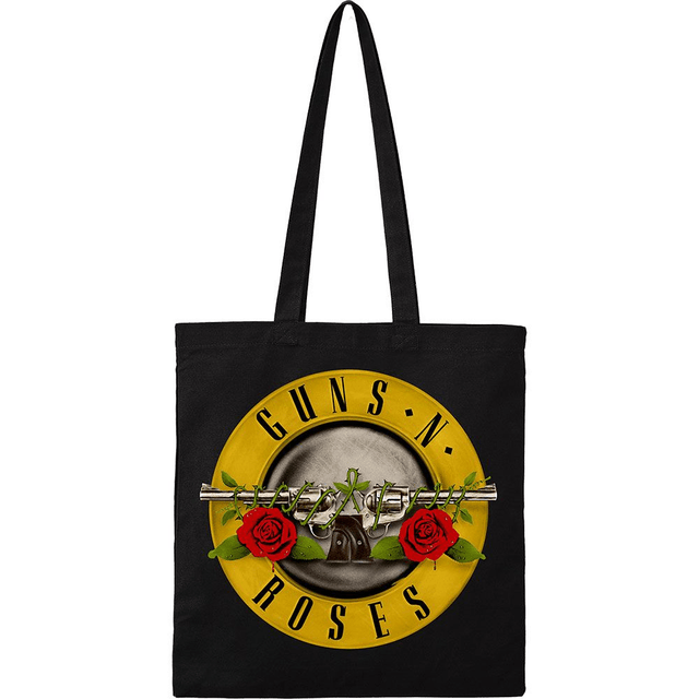 Tote bag Gun's Roses