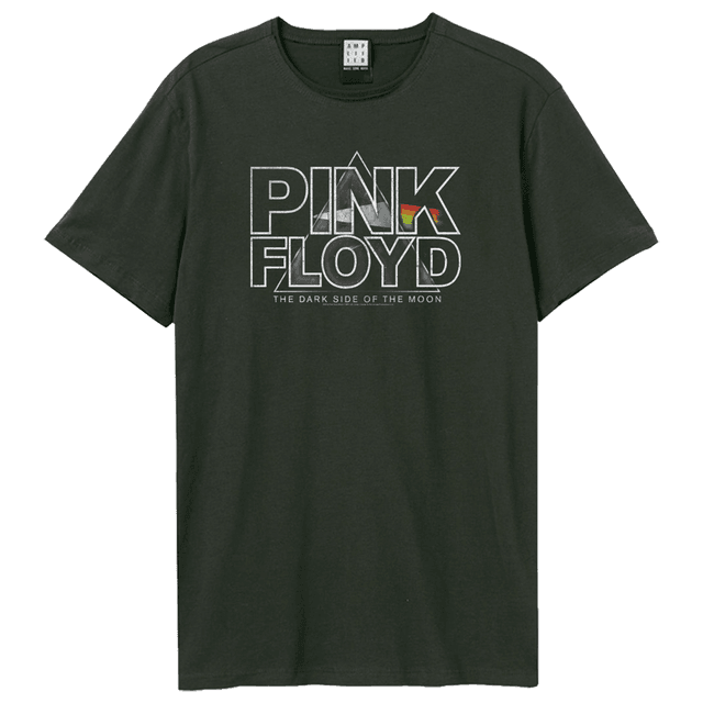 Pink Floyd Space Pyramid Amplified Vintage Charcoal T Shirt