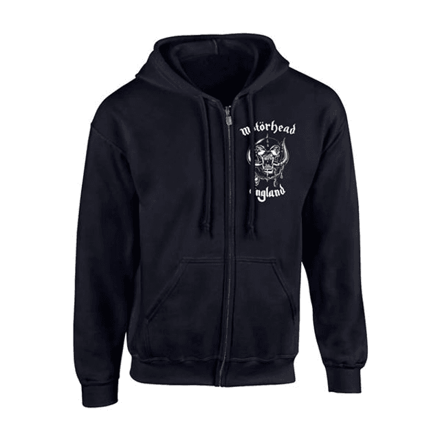 Motorhead Hoodie with zip